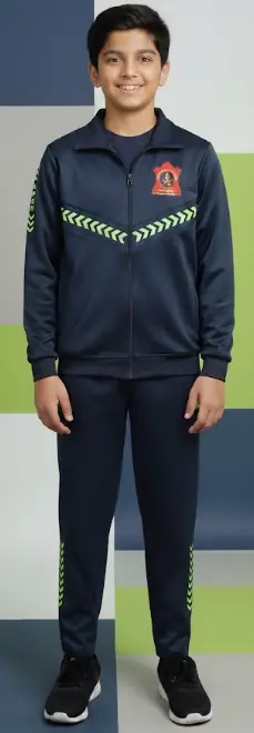 Zip jacket, track pant