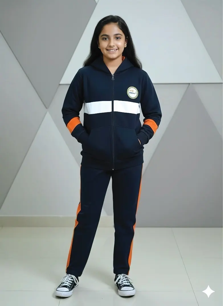 Zip jacket, track pant